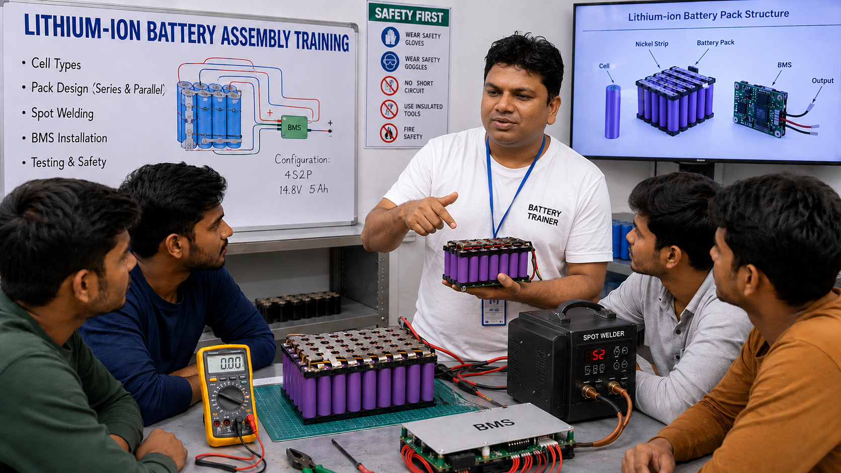Lithium-ion Battery Assembly