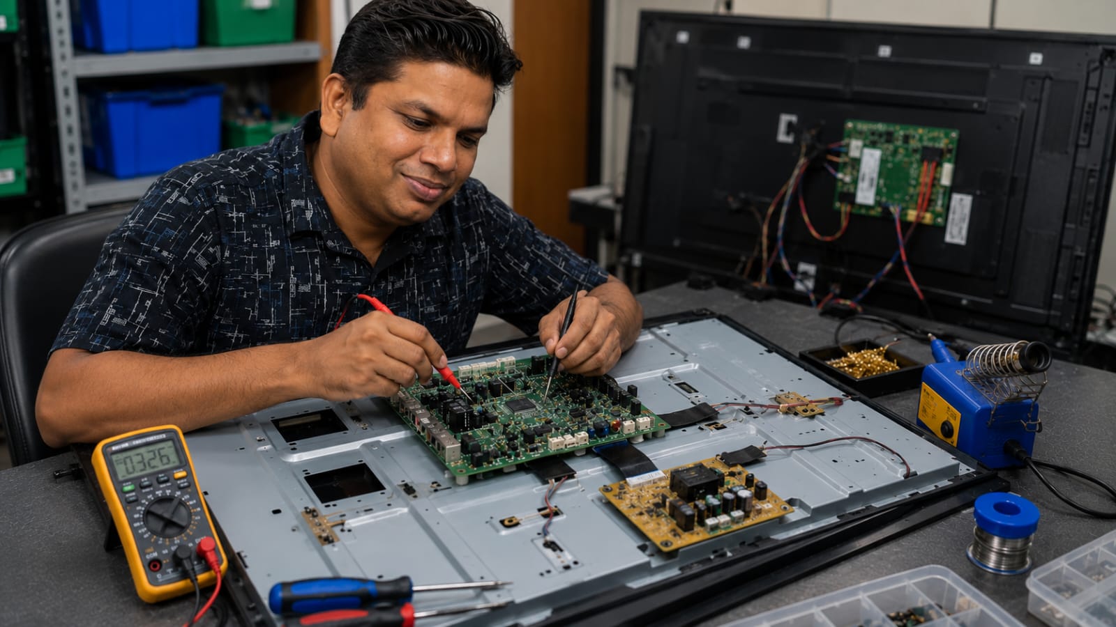 Smart LED repairing course