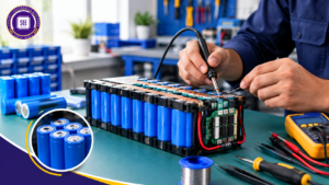 EV Battery Repair and Assembly Training at SEE Institute Delhi