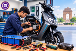 EV scooter repair and EV battery training at SEE Institute Delhi